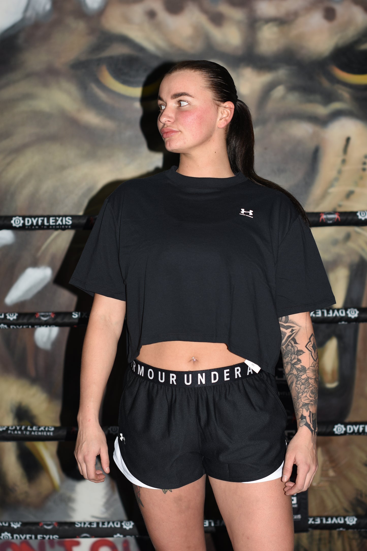 UNDER ARMOUR  Short Women Set - Black