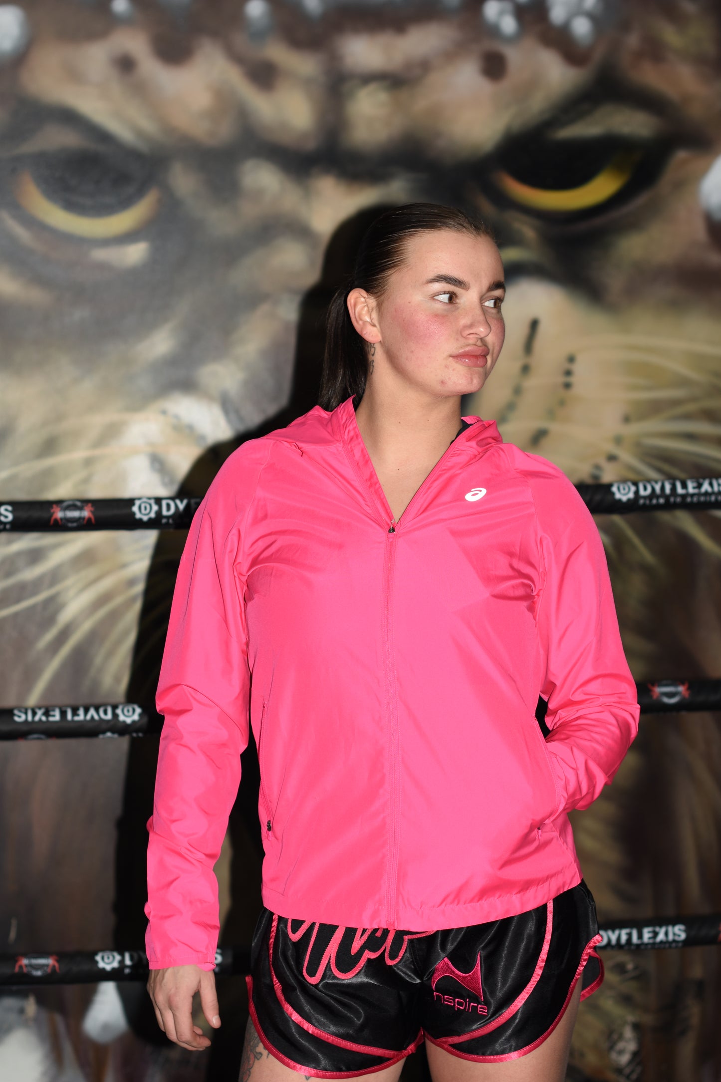 Asics Running Jacket - Pink